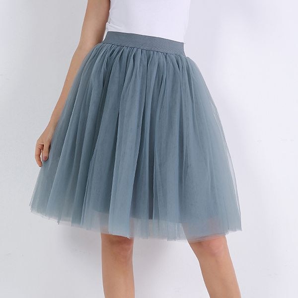 5 Layers Fashion Tulle Skirt