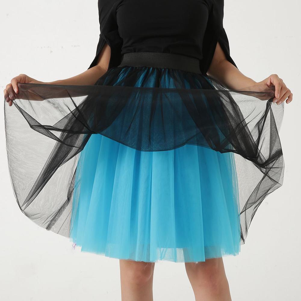 5 Layers Fashion Tulle Skirt
