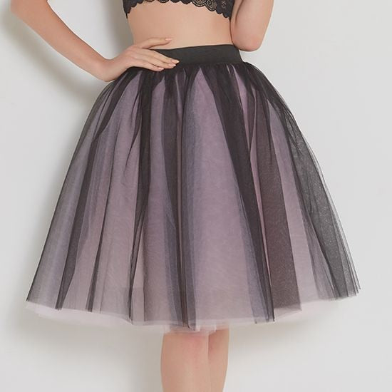 5 Layers Fashion Tulle Skirt