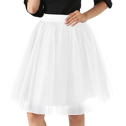 5 Layers Fashion Tulle Skirt