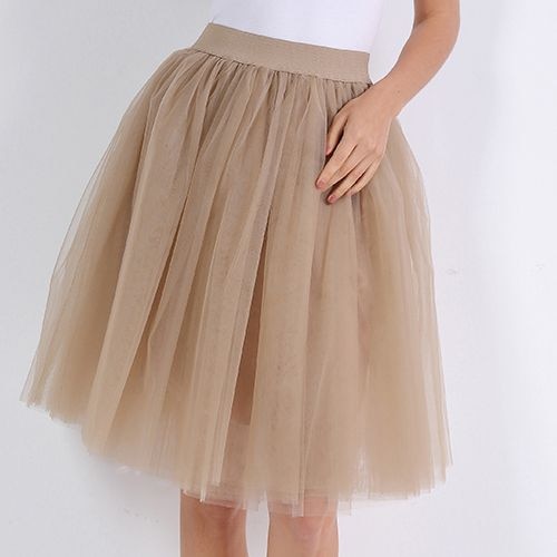 5 Layers Fashion Tulle Skirt