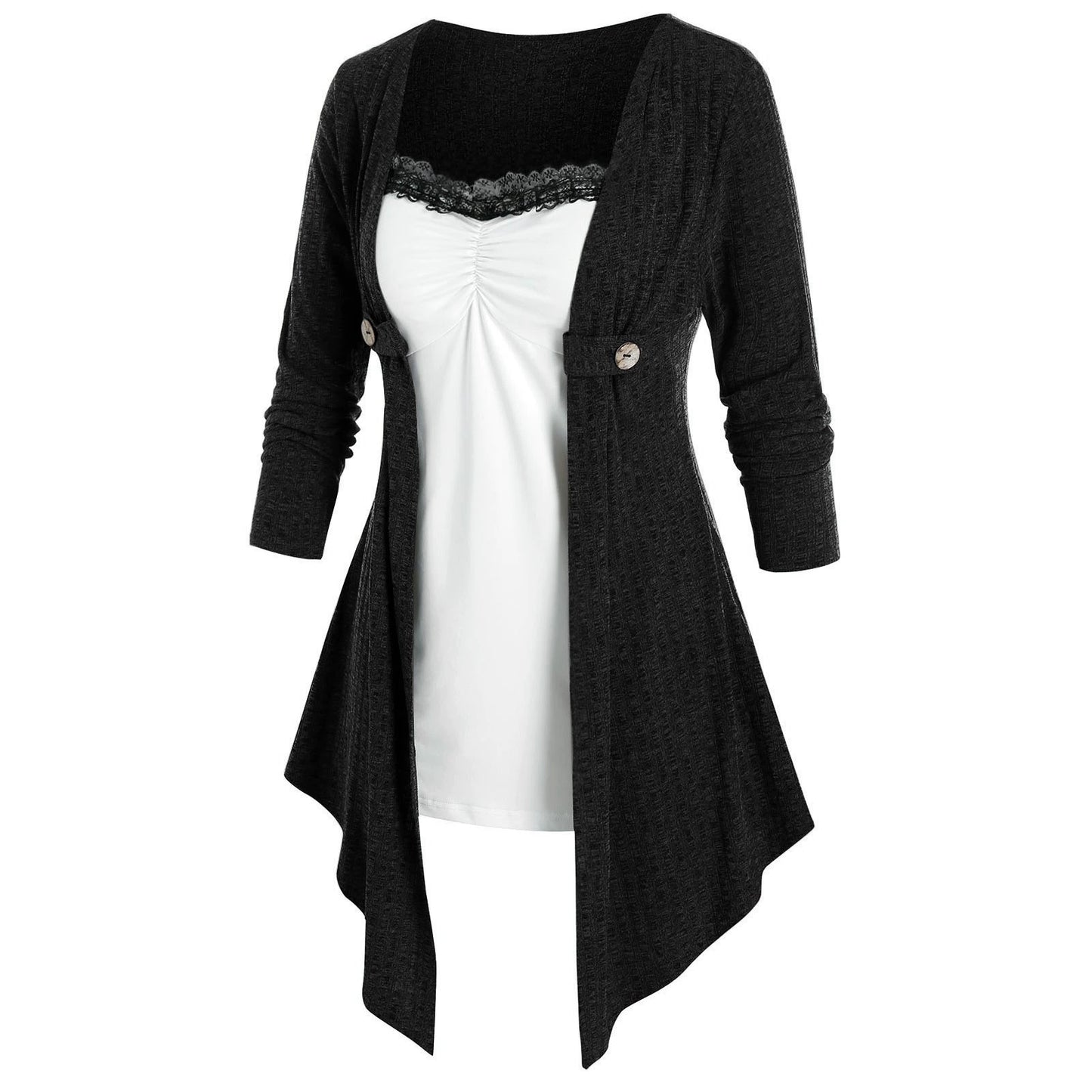 Cami With Cardigan One Piece