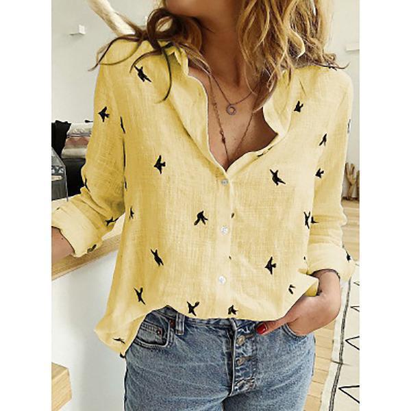 Long Sleeve Casual Button Up Shirt