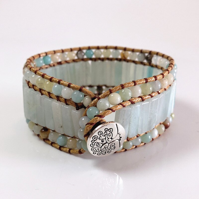 Bohemian Wrap Beaded Bracelet