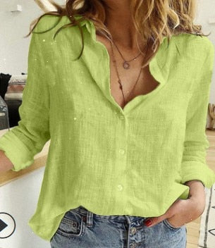 Long Sleeve Casual Button Up Shirt
