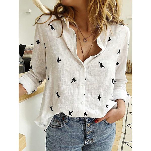 Long Sleeve Casual Button Up Shirt