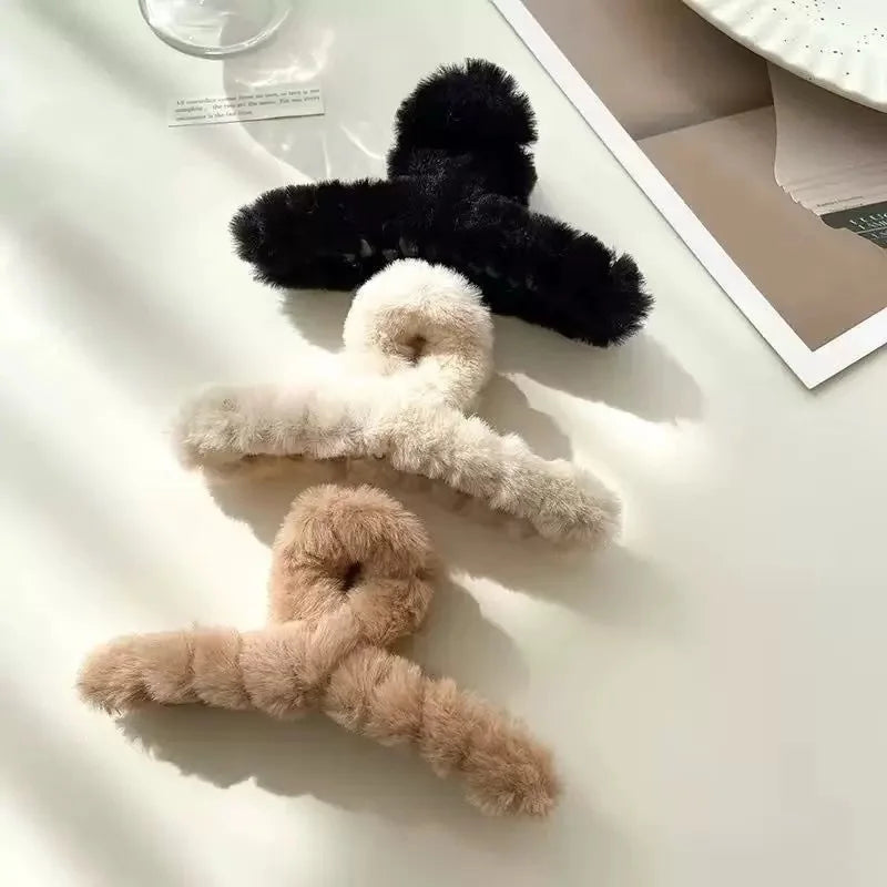Plush Hair Clip
