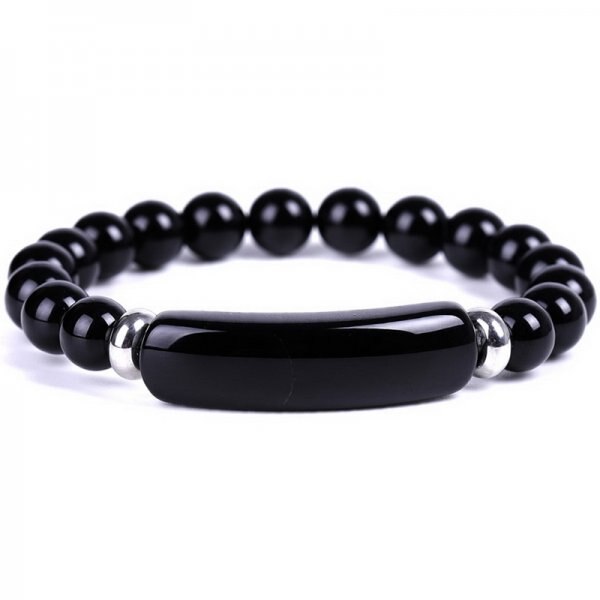 Woven Wrap Volcanic Stone Multi Color Beads Rope Chain Bracelet