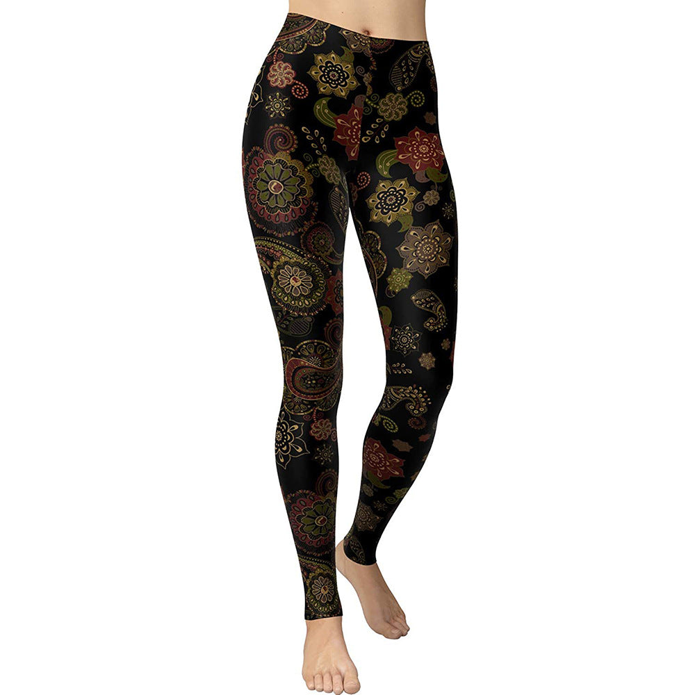 Printed High-waisted Leggings
