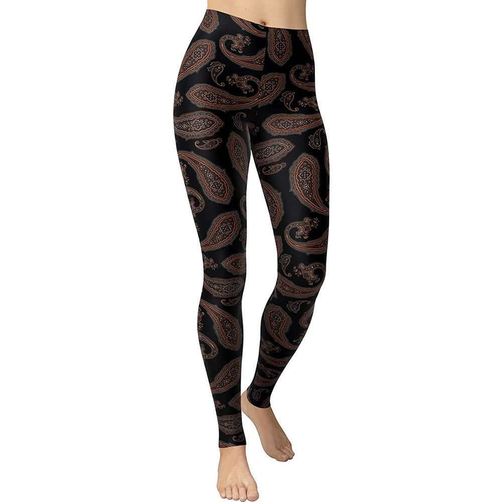 Printed High-waisted Leggings
