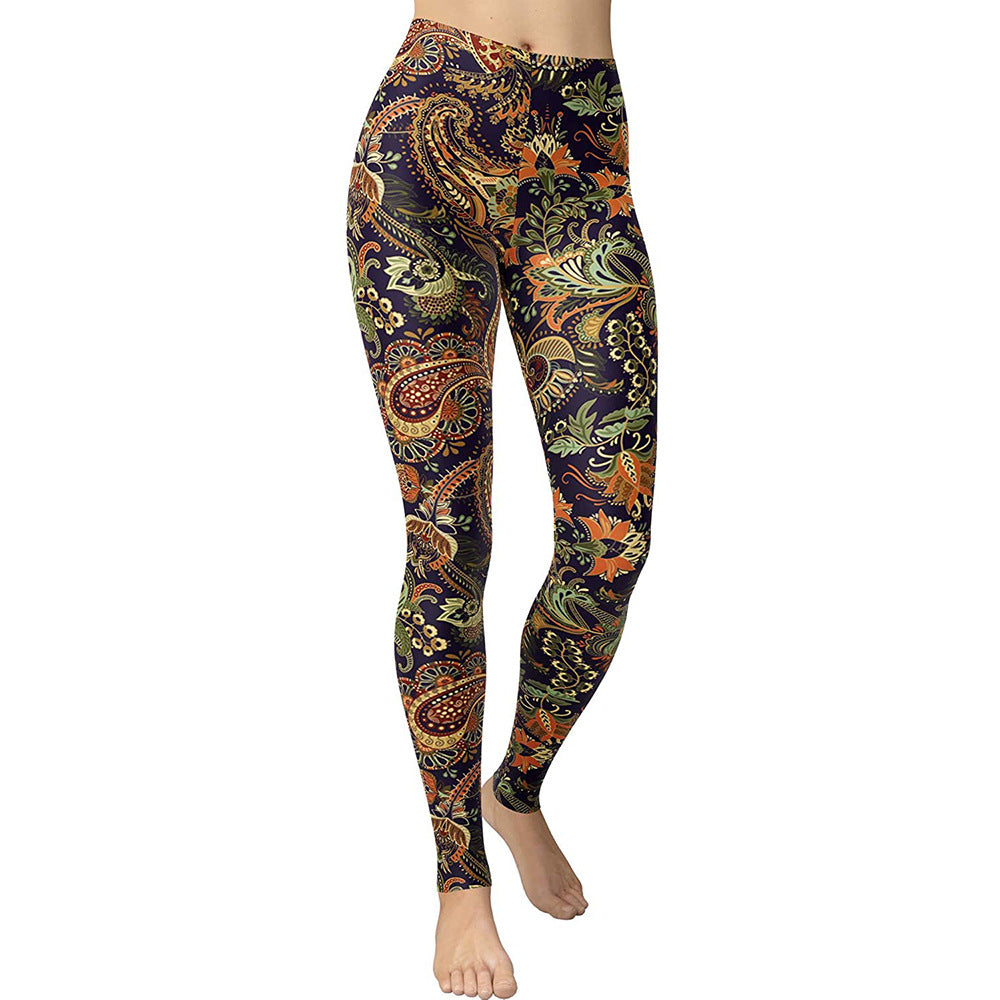 Printed High-waisted Leggings