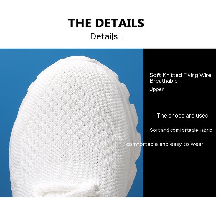 Breathable Lightweight Soft Sole Shoes