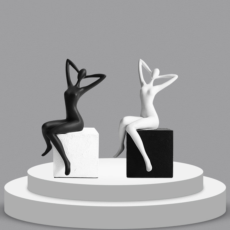 Minimalist Female Body Figurine