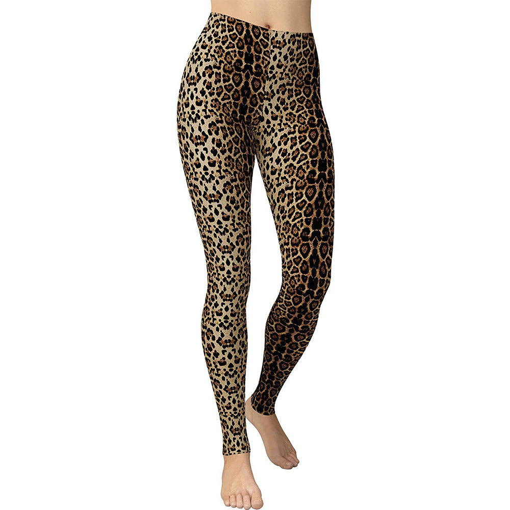 Printed High-waisted Leggings