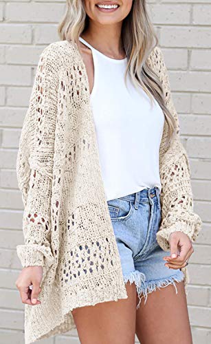 Lightweight Netted Crochet Cardigan
