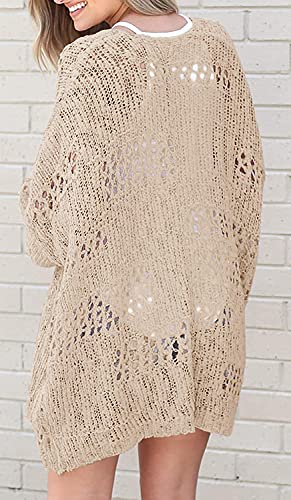 Lightweight Netted Crochet Cardigan
