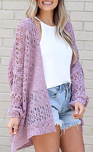 Lightweight Netted Crochet Cardigan