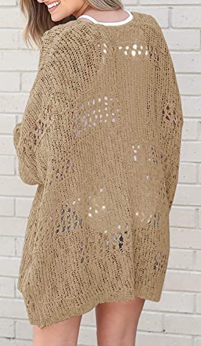 Lightweight Netted Crochet Cardigan