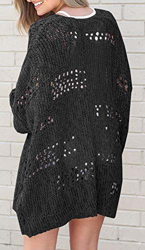 Lightweight Netted Crochet Cardigan