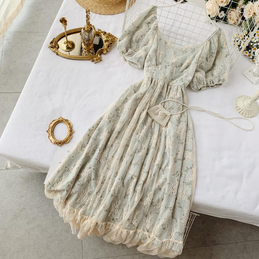 French Vintage Style Dress