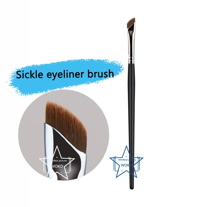 Blade Eyeliner Brush Ultra Thin Fine Angle Flat Eyebrow Brush Under The Eyes Place Makeup Brush Precise Detail Brush