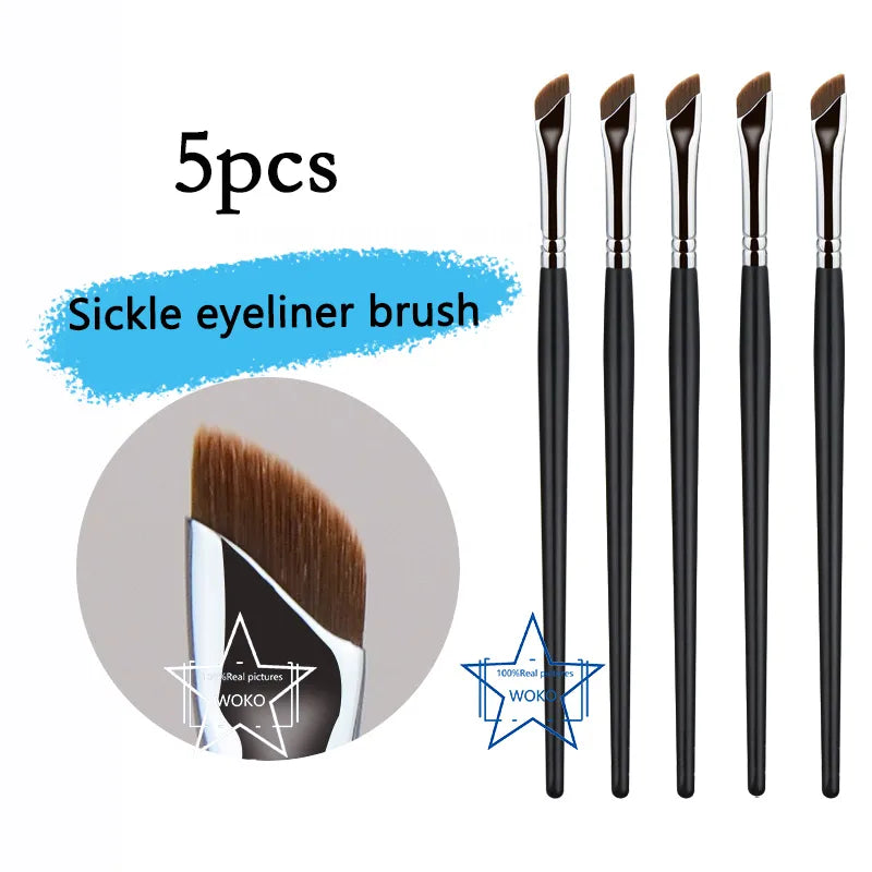 Blade Eyeliner Brush Ultra Thin Fine Angle Flat Eyebrow Brush Under The Eyes Place Makeup Brush Precise Detail Brush