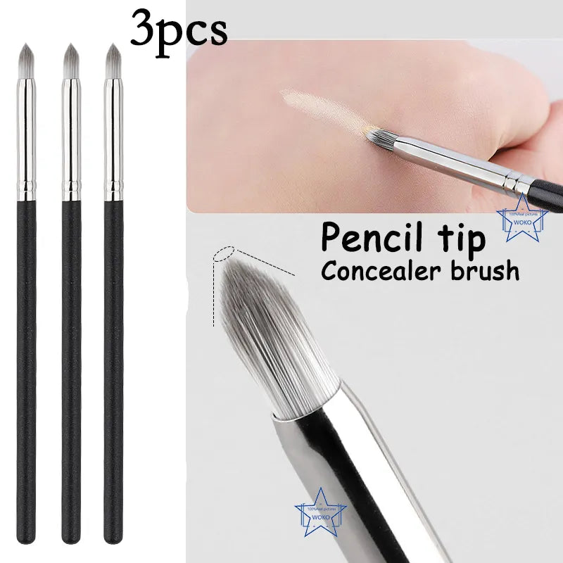 Blade Eyeliner Brush Ultra Thin Fine Angle Flat Eyebrow Brush Under The Eyes Place Makeup Brush Precise Detail Brush