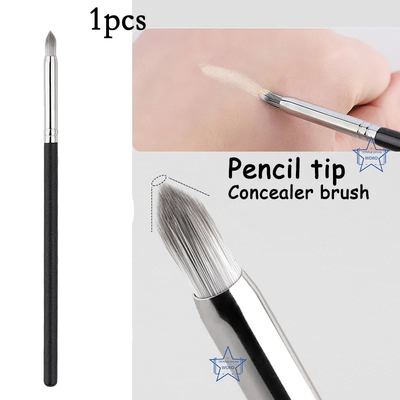 Blade Eyeliner Brush Ultra Thin Fine Angle Flat Eyebrow Brush Under The Eyes Place Makeup Brush Precise Detail Brush