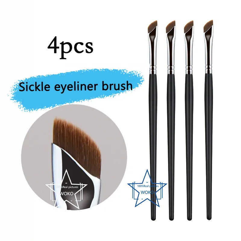 Blade Eyeliner Brush Ultra Thin Fine Angle Flat Eyebrow Brush Under The Eyes Place Makeup Brush Precise Detail Brush