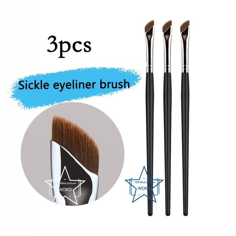 Blade Eyeliner Brush Ultra Thin Fine Angle Flat Eyebrow Brush Under The Eyes Place Makeup Brush Precise Detail Brush