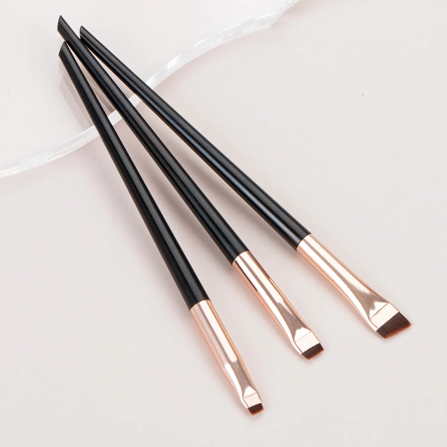 3-Piece Blade Eyeliner, Eyeshadow, & Eyebrow Brush Set