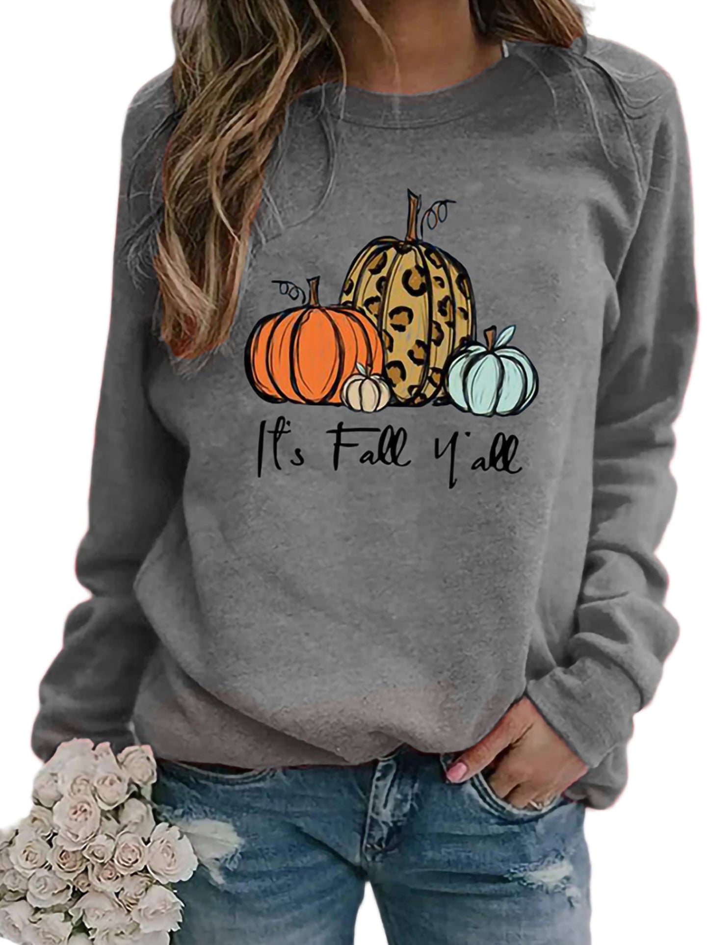 It's Fall Ya'll Lightweight Pullover Shirt