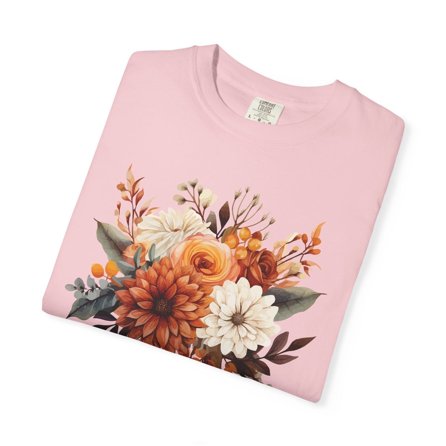 Floral Scripture T-Shirt “Let All That You Do Be Done in Love” Christian Graphic Tee (1 Corinthians 16:14)