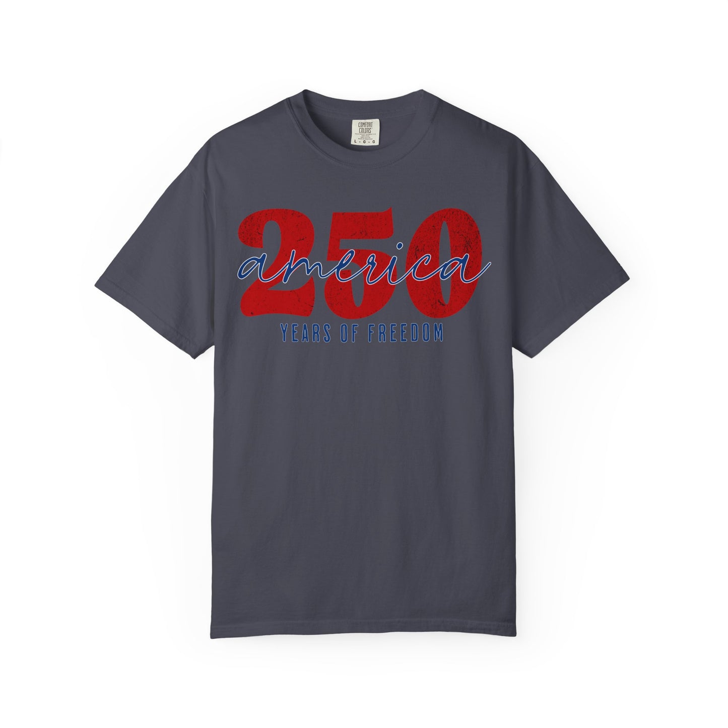 America Celebrates 250 Years of Freedom 4th of July Patriotic T-shirt