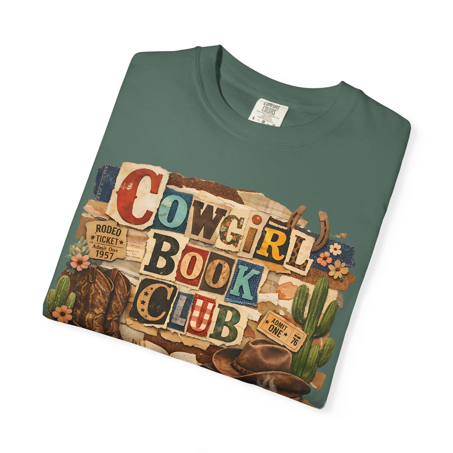 Cowgirl Book Club T-shirt | Western Bookish Cowboy Romance Reader Western Book Lover Country Bookish Tee Gift For Her Country Girl