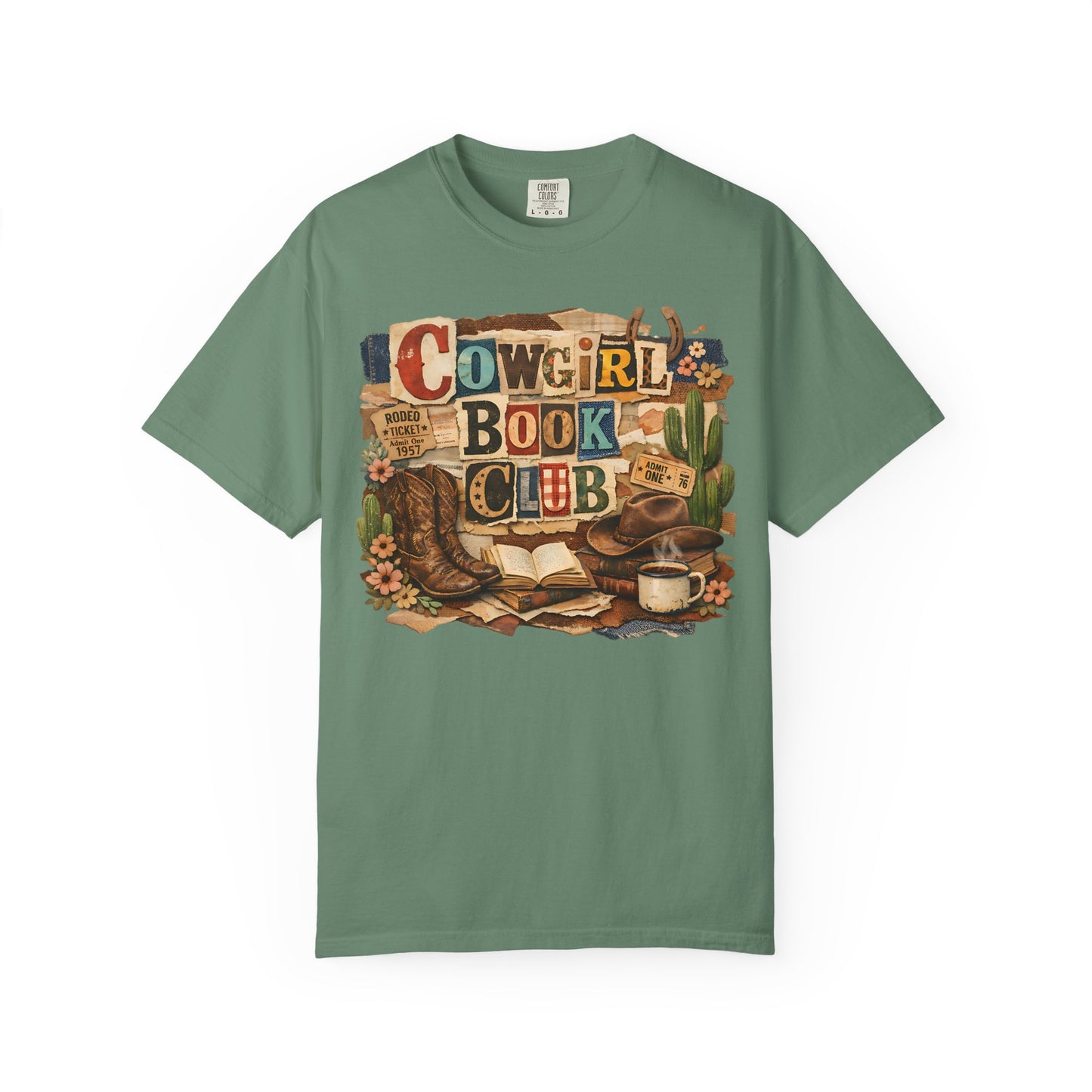 Cowgirl Book Club T-shirt | Western Bookish Cowboy Romance Reader Western Book Lover Country Bookish Tee Gift For Her Country Girl