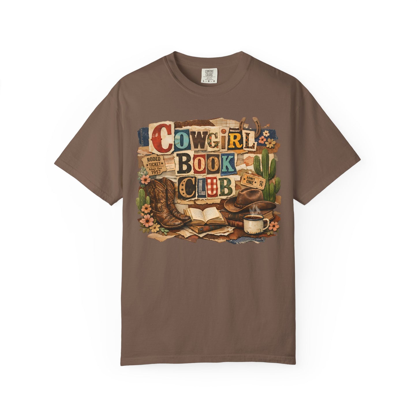 Cowgirl Book Club T-shirt | Western Bookish Cowboy Romance Reader Western Book Lover Country Bookish Tee Gift For Her Country Girl