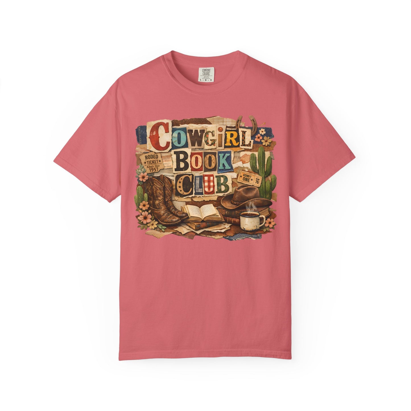 Cowgirl Book Club T-shirt | Western Bookish Cowboy Romance Reader Western Book Lover Country Bookish Tee Gift For Her Country Girl