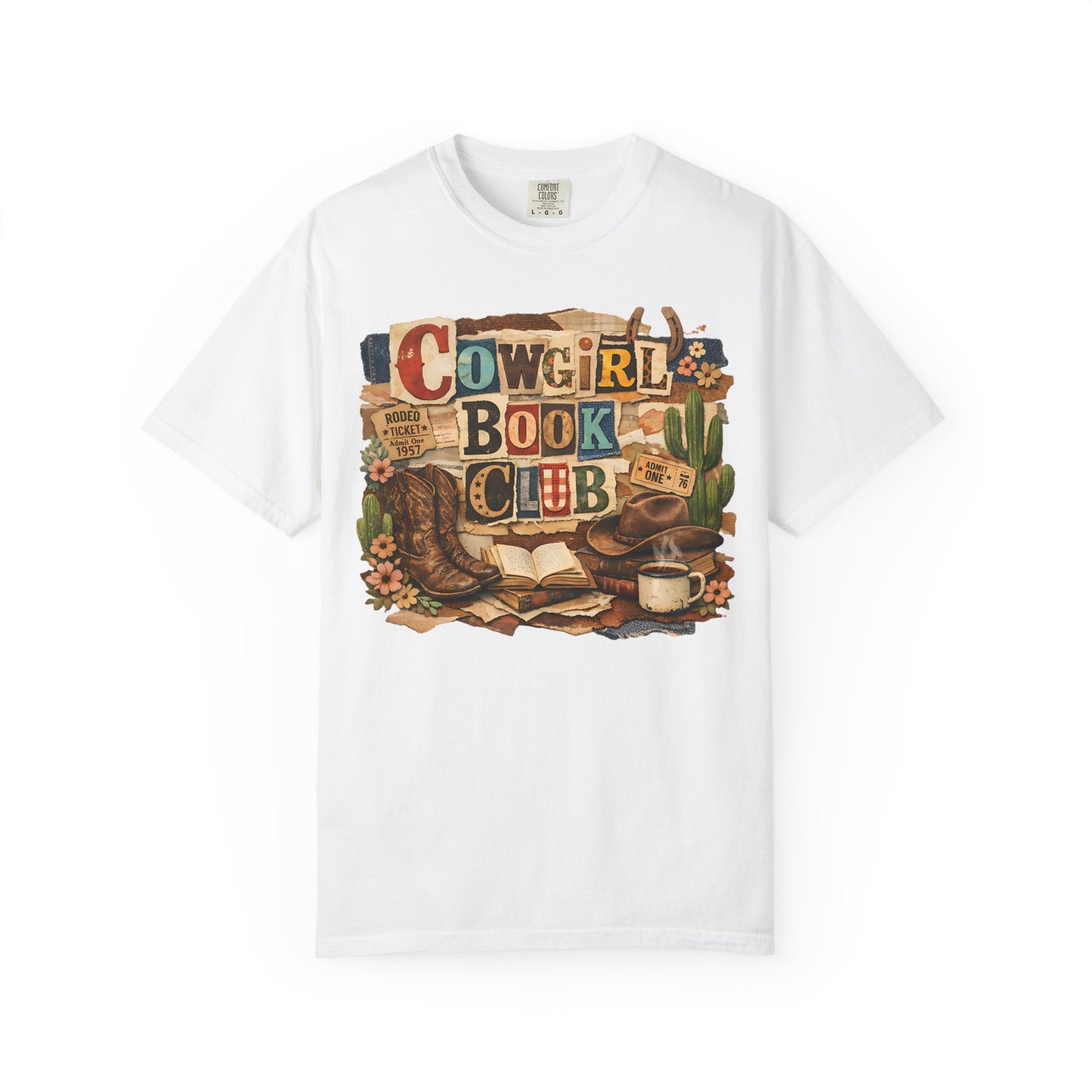 Cowgirl Book Club T-shirt | Western Bookish Cowboy Romance Reader Western Book Lover Country Bookish Tee Gift For Her Country Girl
