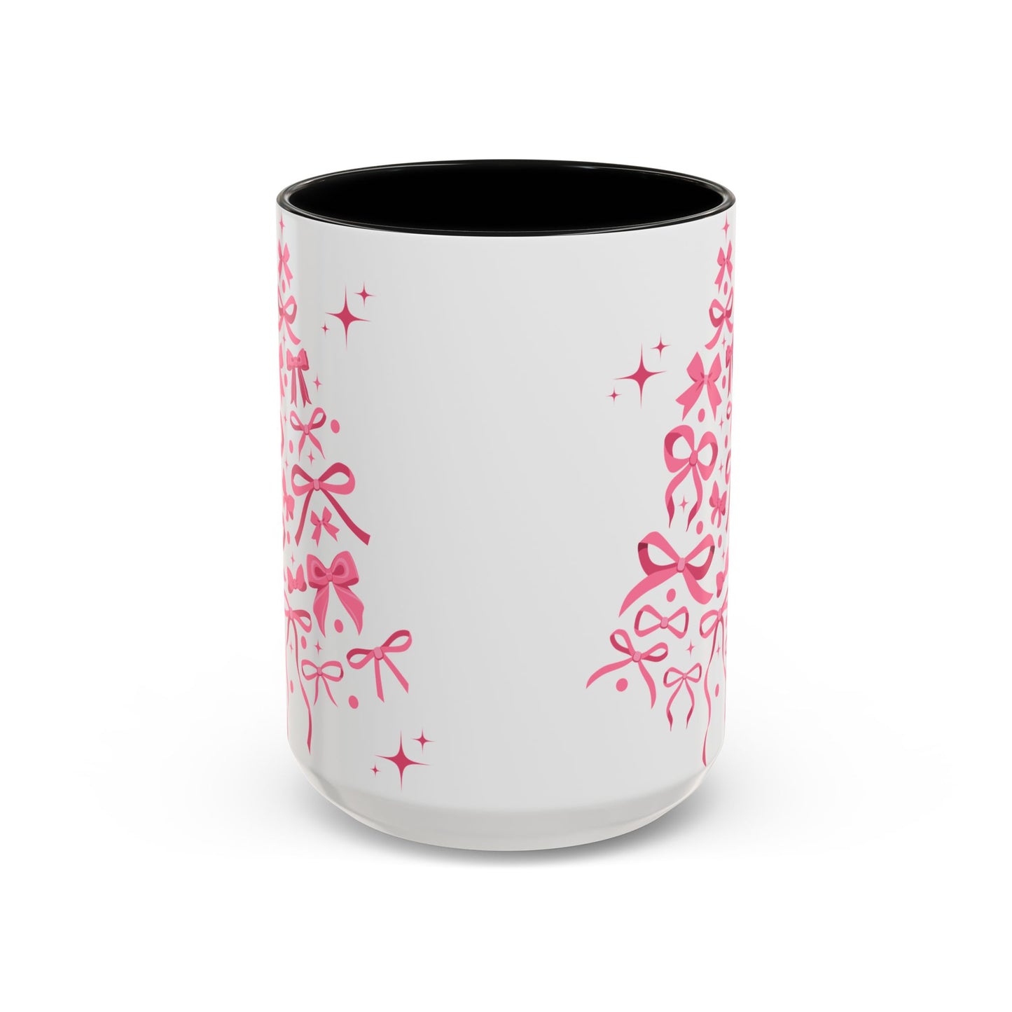 Whimsical Ribbon Christmas Tree Mug