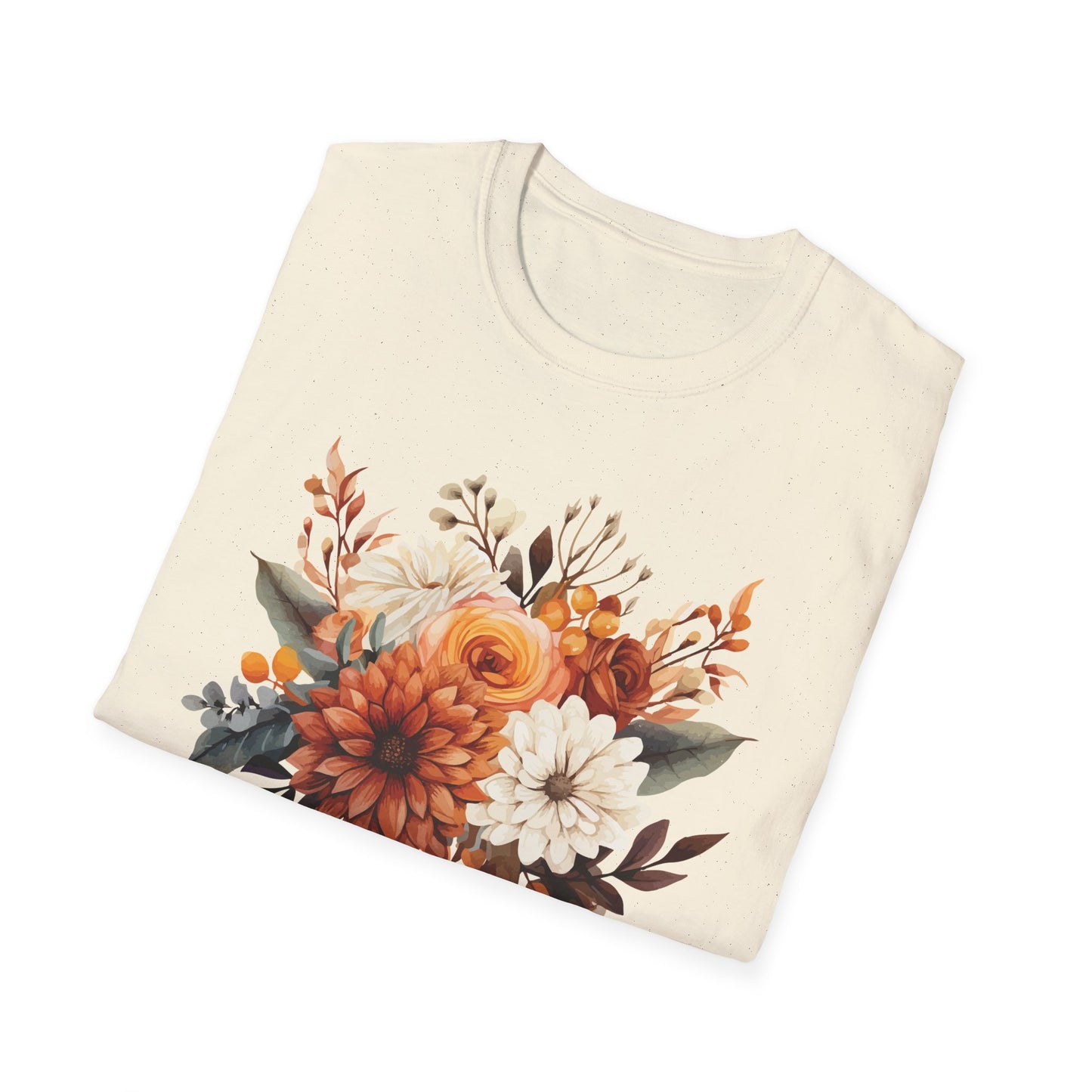Floral Scripture T-Shirt “Let All That You Do Be Done in Love” Christian Graphic Tee