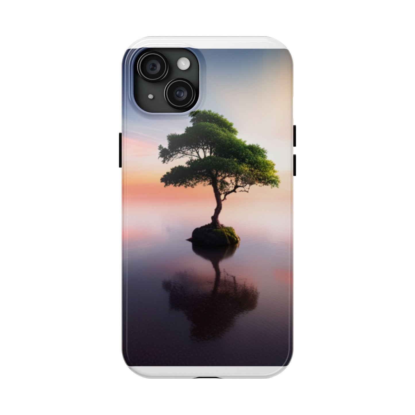 Serene Tree Tough Phone Cases