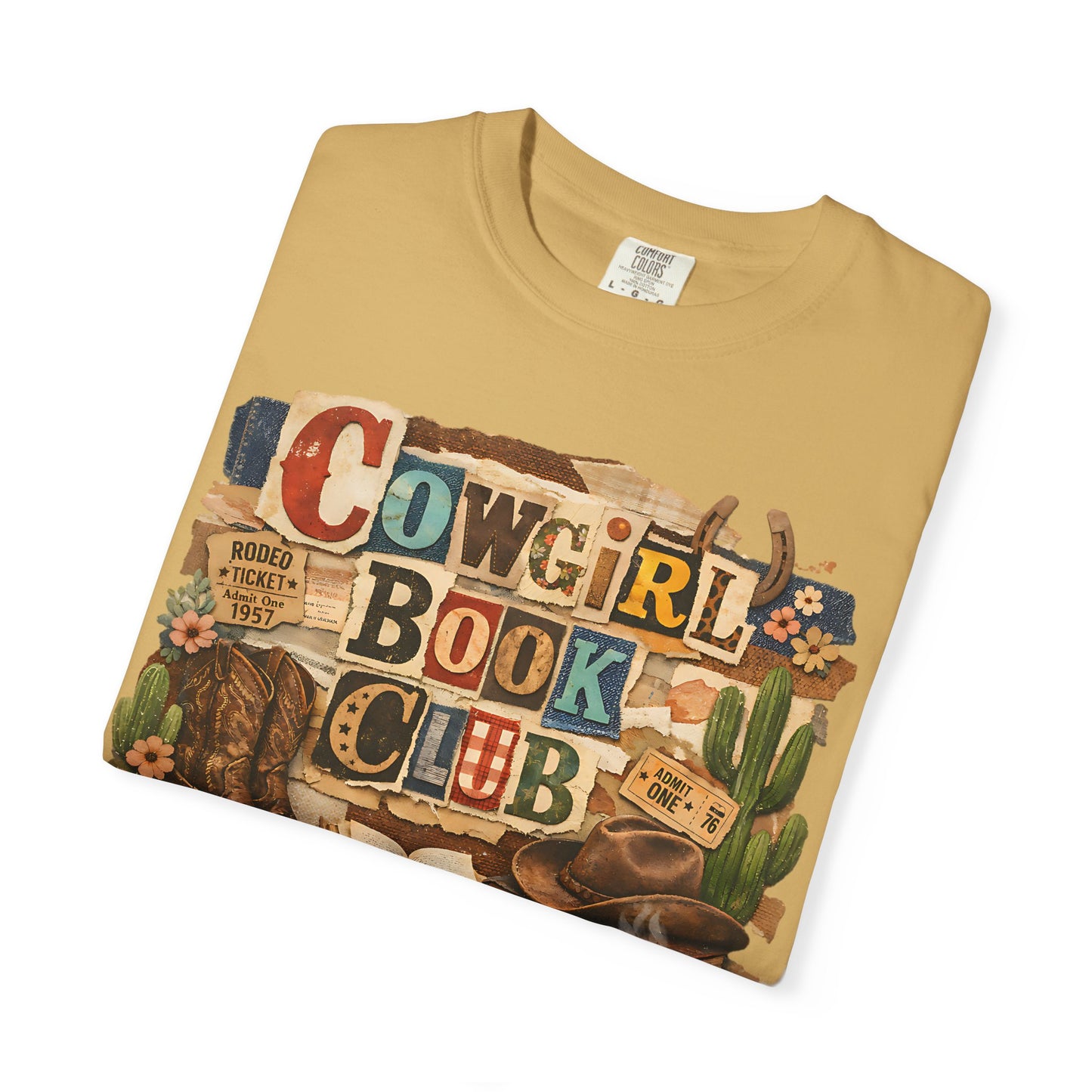 Cowgirl Book Club T-shirt | Western Bookish Cowboy Romance Reader Western Book Lover Country Bookish Tee Gift For Her Country Girl