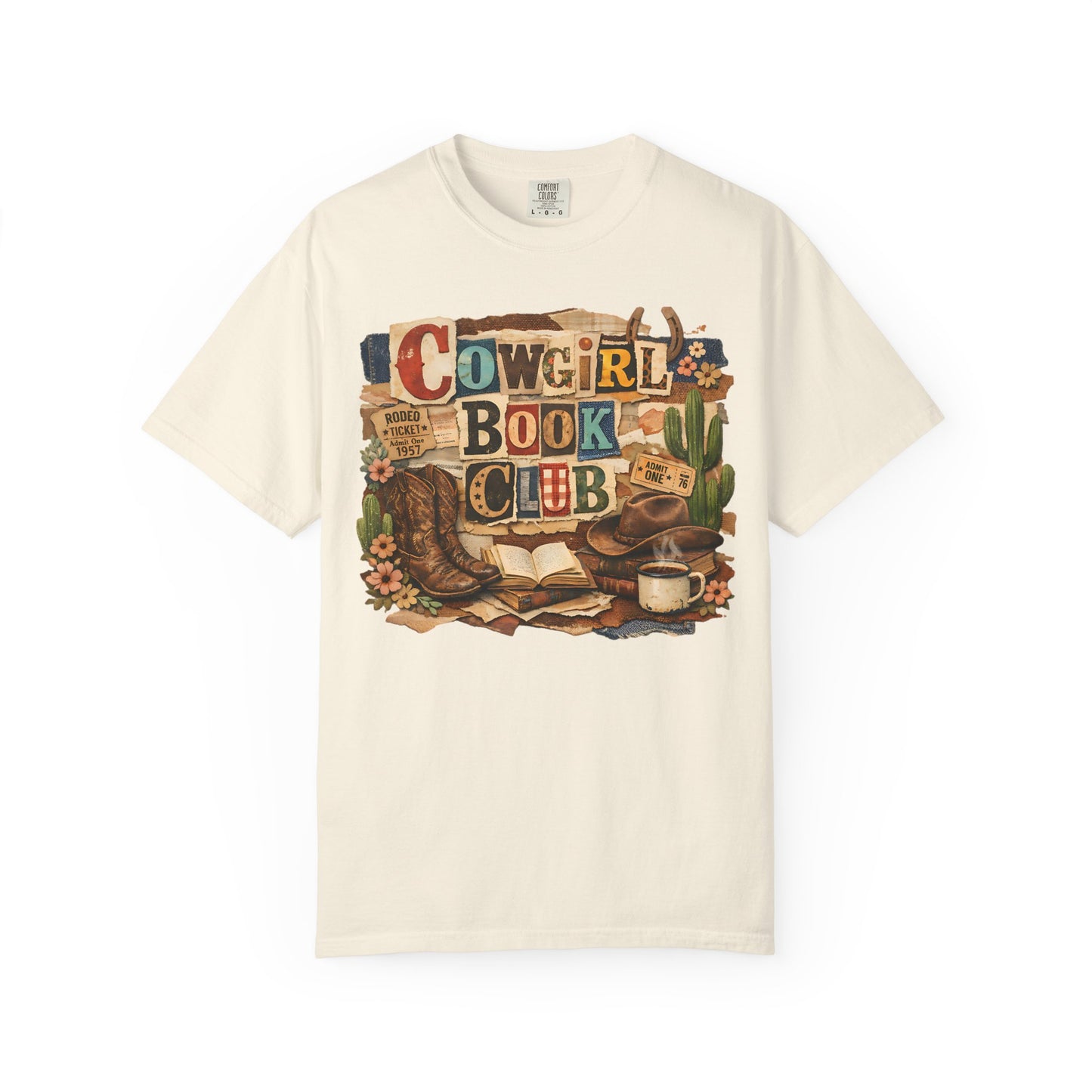 Cowgirl Book Club T-shirt | Western Bookish Cowboy Romance Reader Western Book Lover Country Bookish Tee Gift For Her Country Girl