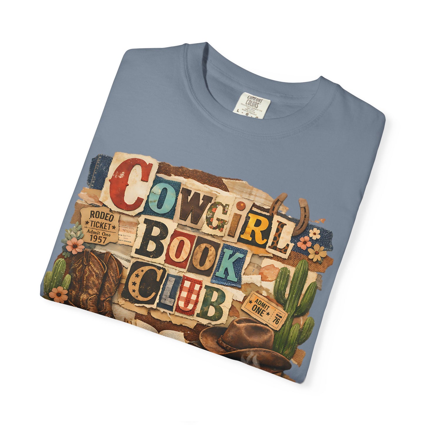 Cowgirl Book Club T-shirt | Western Bookish Cowboy Romance Reader Western Book Lover Country Bookish Tee Gift For Her Country Girl
