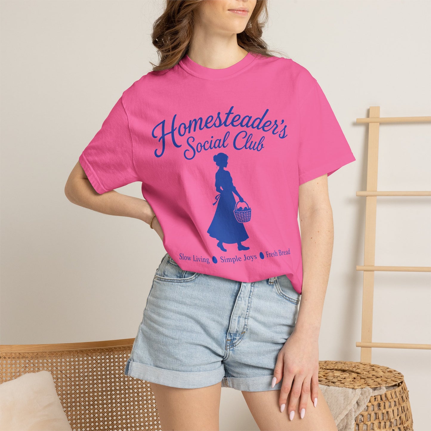 Homesteader's Social Club T-shirt, Gardening Farm Tee