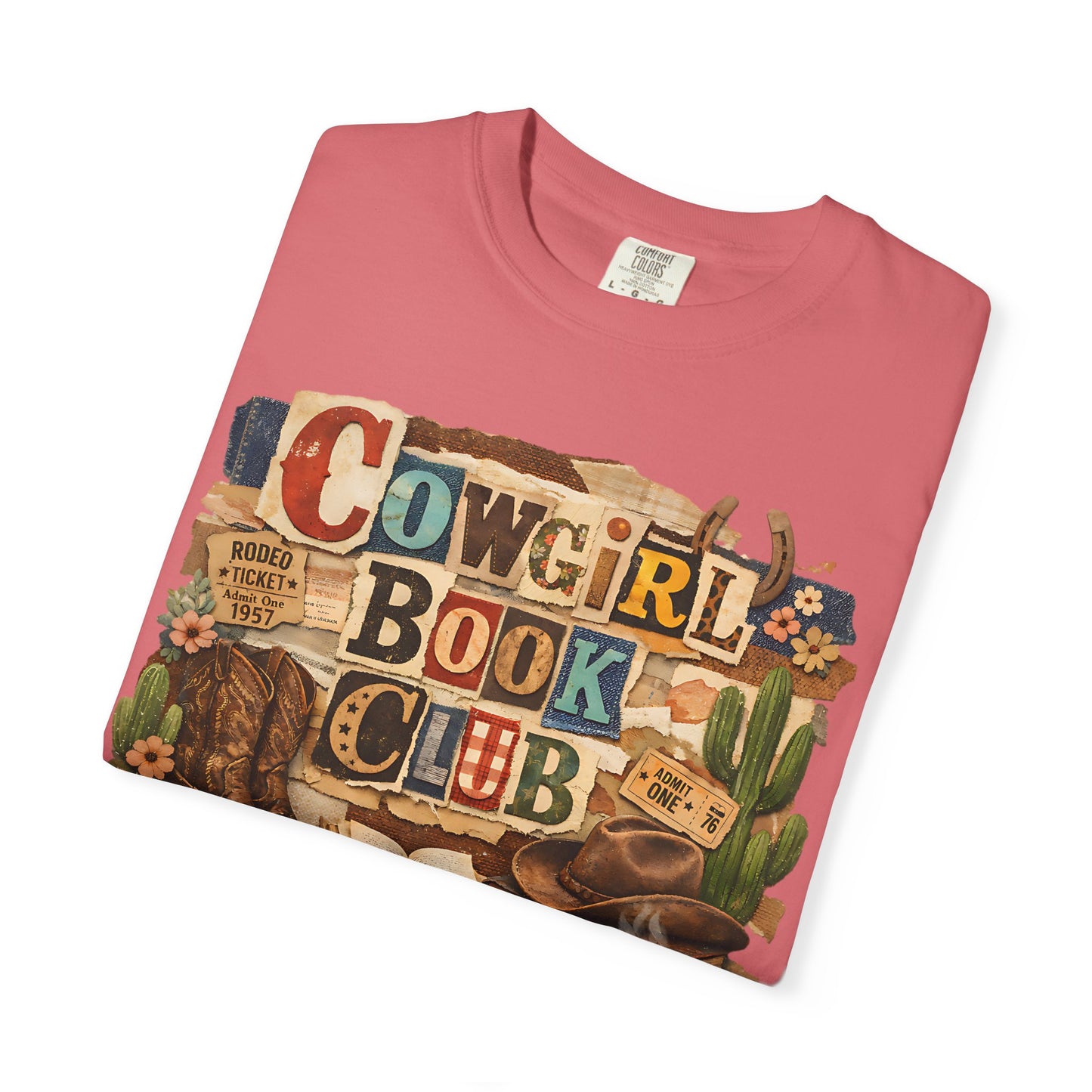 Cowgirl Book Club T-shirt | Western Bookish Cowboy Romance Reader Western Book Lover Country Bookish Tee Gift For Her Country Girl