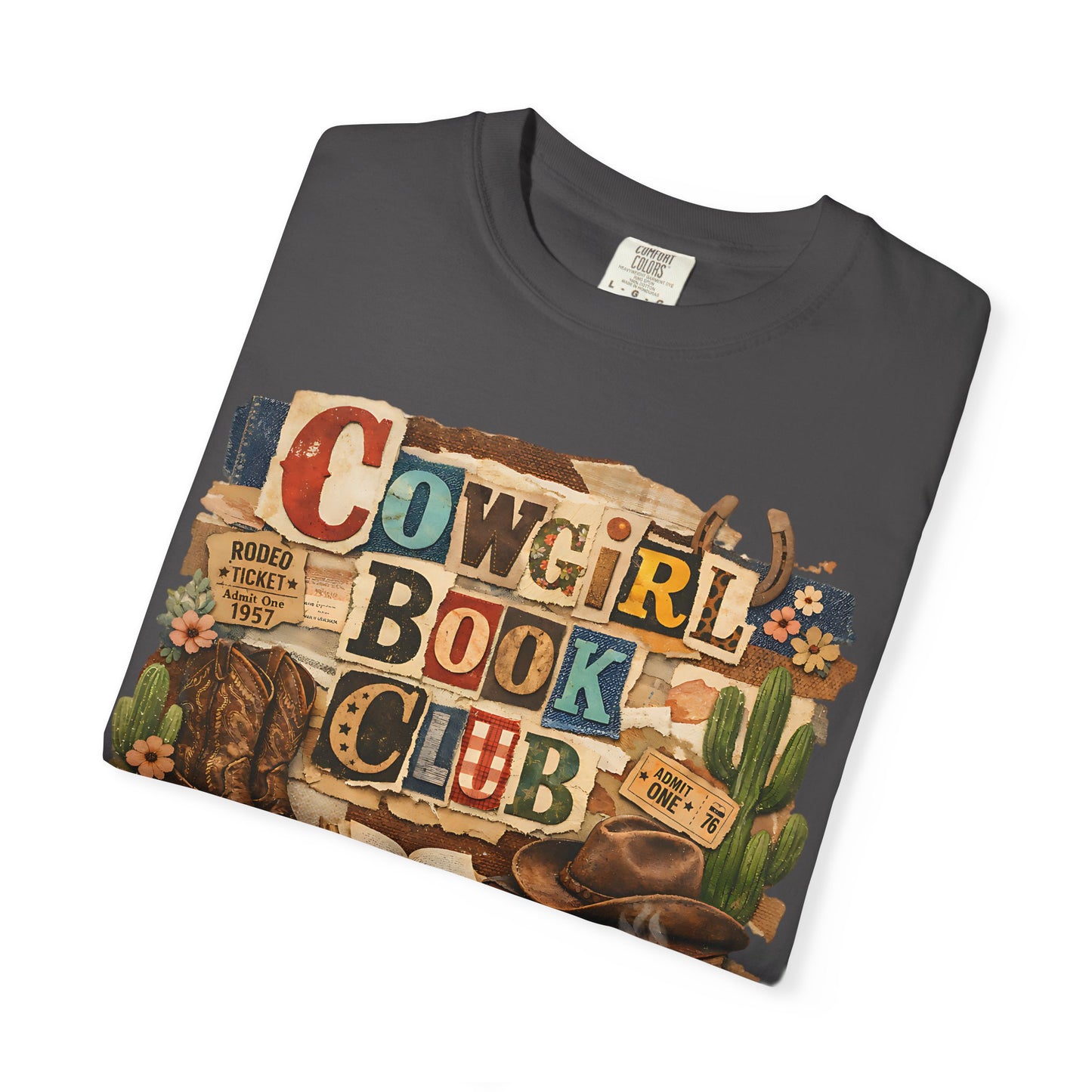 Cowgirl Book Club T-shirt | Western Bookish Cowboy Romance Reader Western Book Lover Country Bookish Tee Gift For Her Country Girl