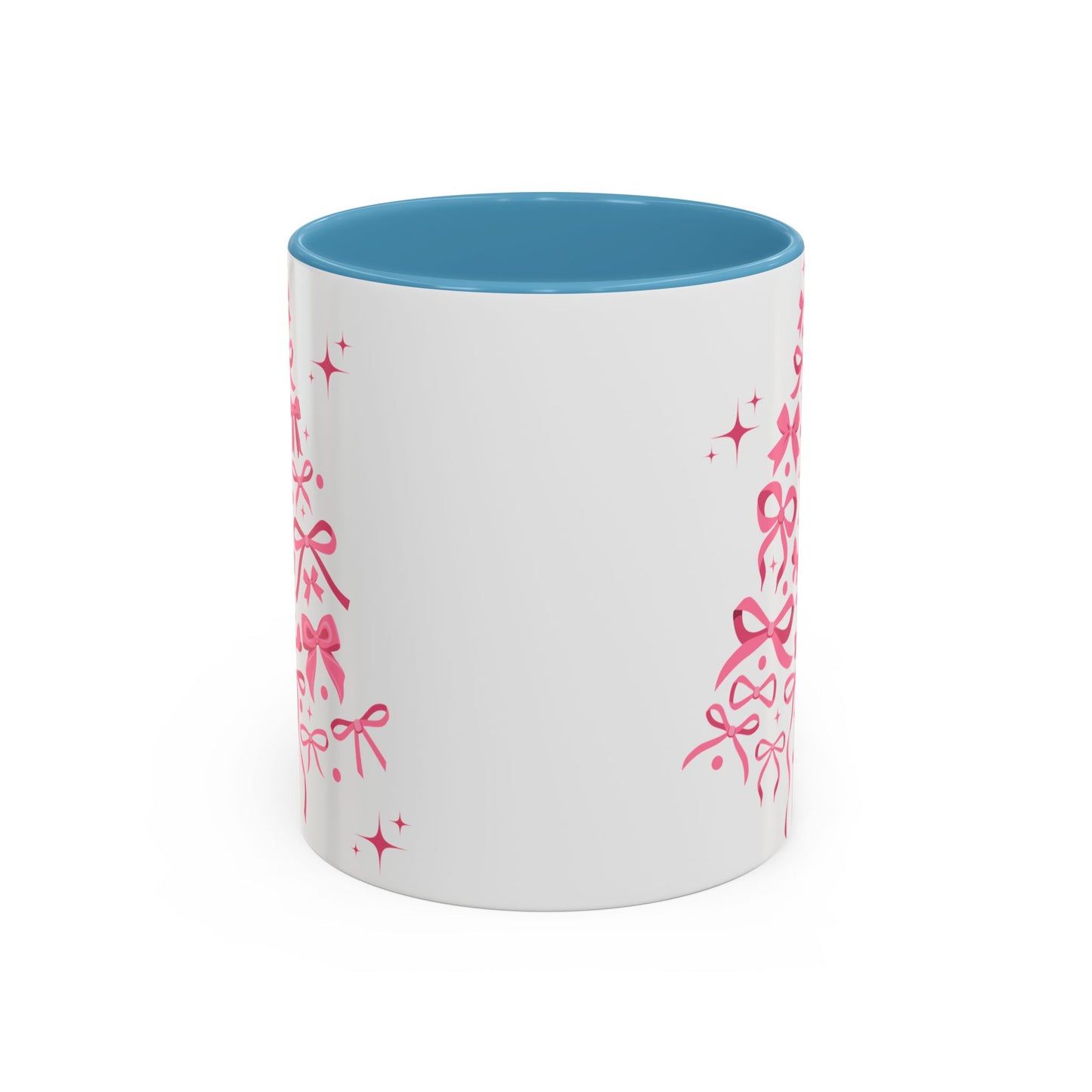Whimsical Ribbon Christmas Tree Mug