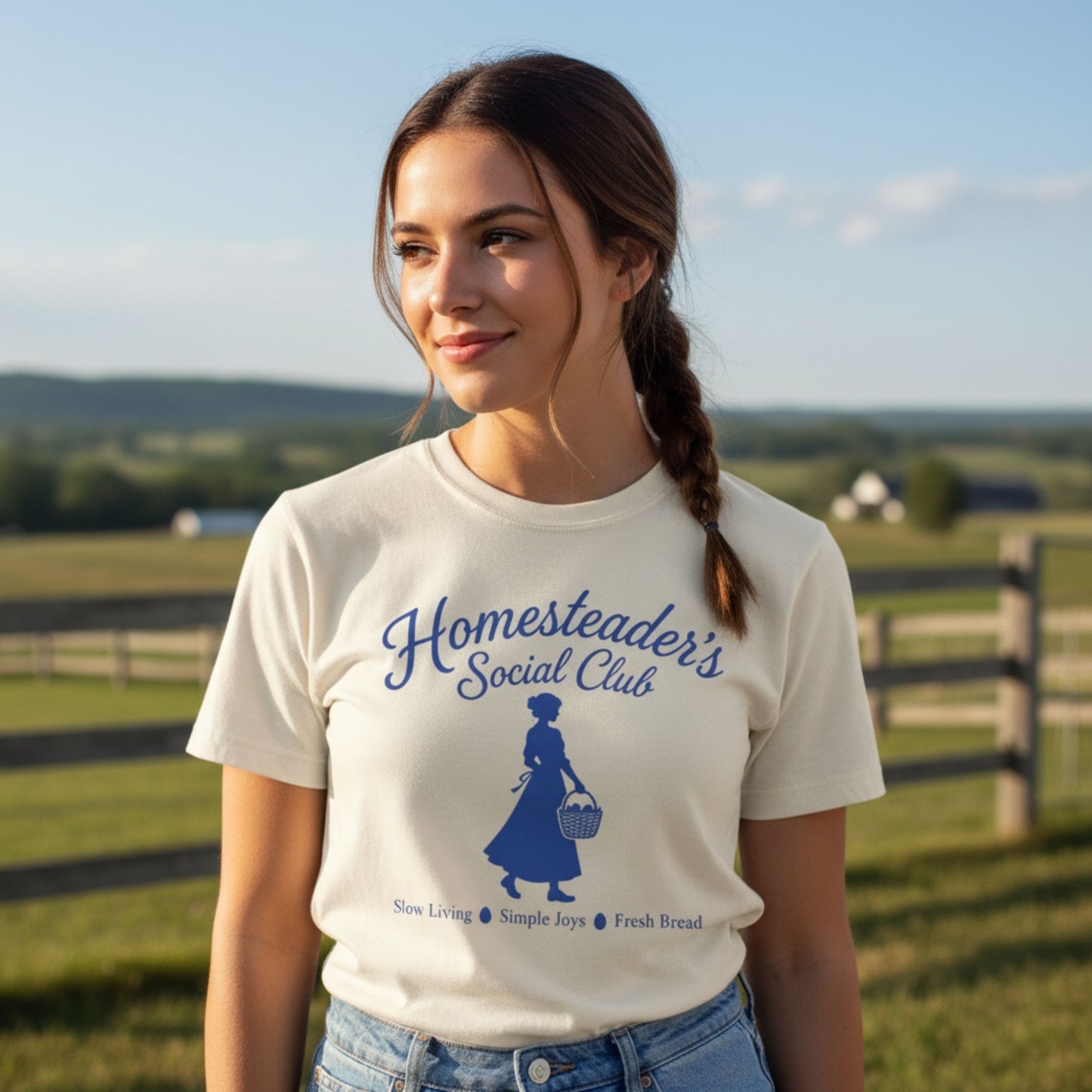 Homesteader's Social Club T-shirt, Gardening Farm Tee